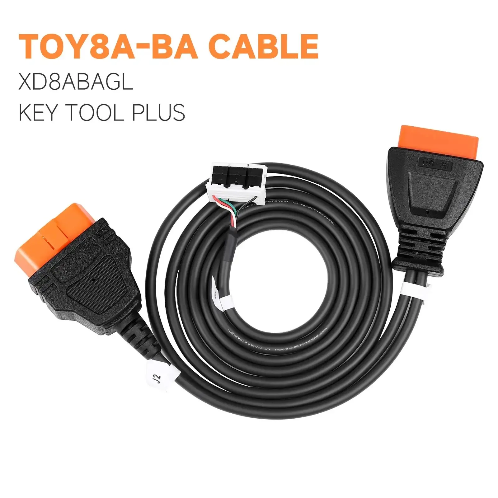 XHORSE XD8ABAGL for Toyota-BA All Keys Lost Adapter Special Cable for VVDI Key Tool Plus, Key Tool Max Pro and FT-Mini OBD Tool