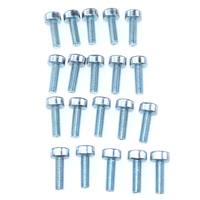 20 PCS T27 M5x20 Spline Screw For Stihl Oleo-Mac Dolmar Makita Chainsaw Brushcutter Clearing Saw Edger Blower Hedge Trimmer