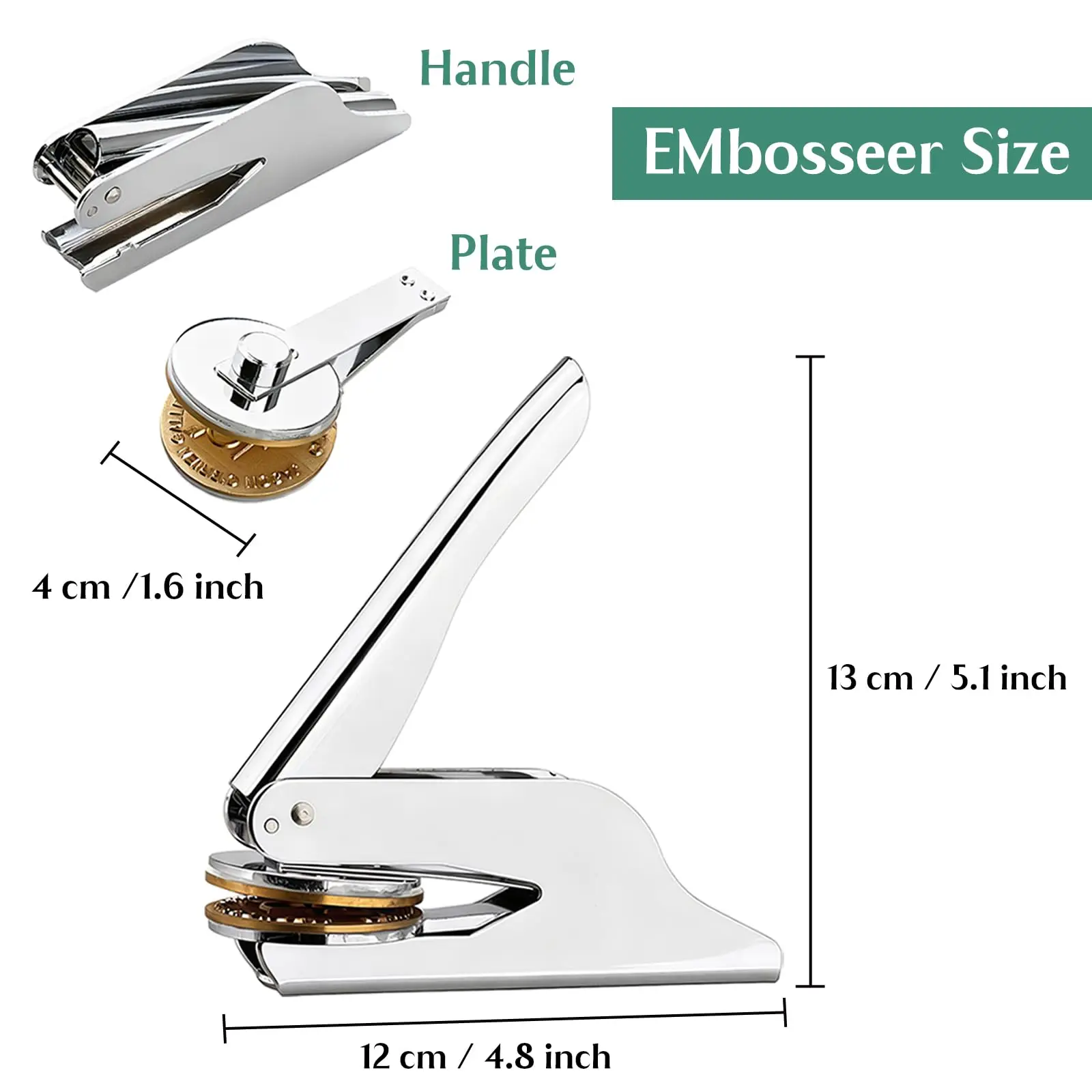 Book Embosser Personalized Custom Embossers for Wedding Custom Book Stamp Personalized Gift for Book Lovers Readers Teachers