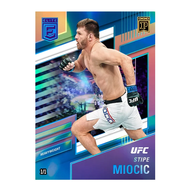Diy Homemade Panini UFC Series Dustin Poirier Islam Makhachev Khabib Nurmagomedov Collection Flash Card Toys Gift - view 6