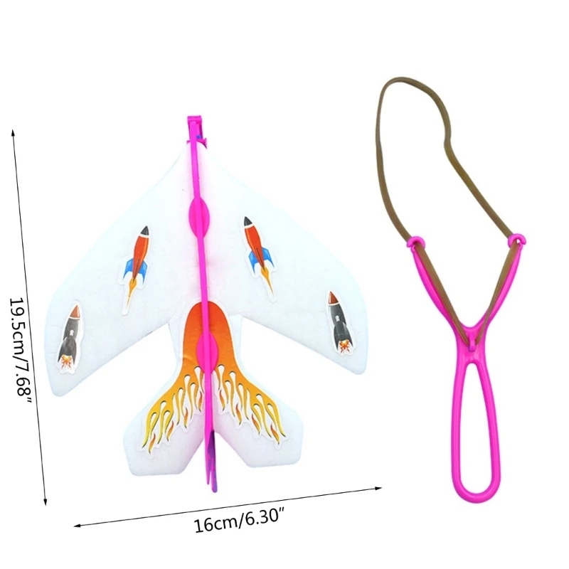 Novedad, avión tirachinas espuma calidad para regalos fiesta creativos para niños