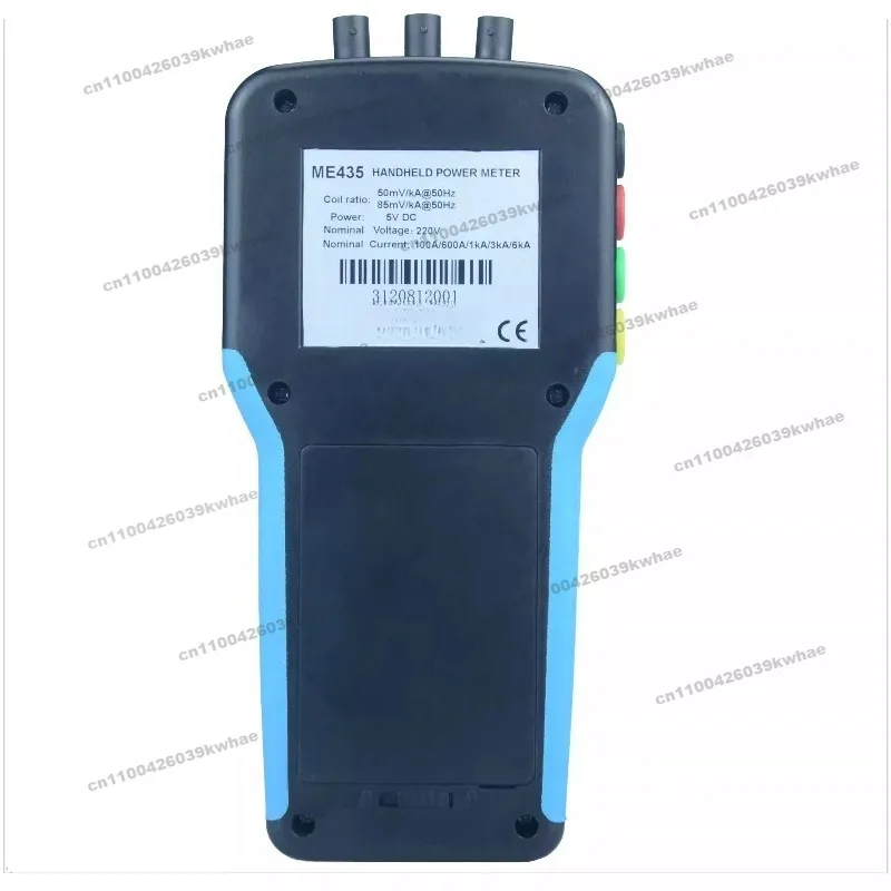 For ME435 Handheld Three-Phase Power Quality Analyzer Current Online Harmonic Voltage Power Detection