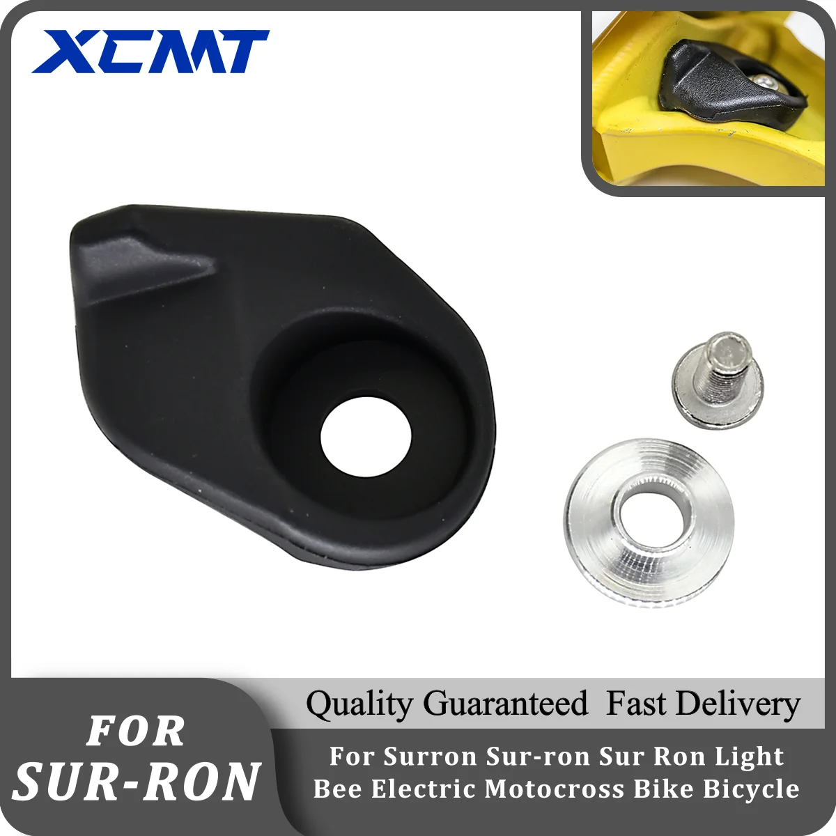 

Electric Off-Road Vehicle Rear Flat Fork Crash Rubber For Sur-Ron Surron Sur Ron Light Bee S X Original Accessories