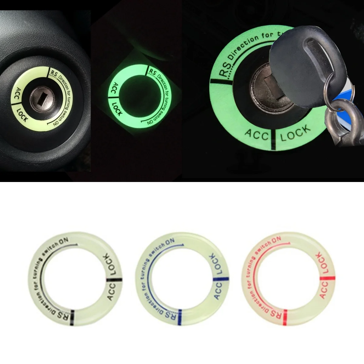 Автомобильный переключатель зажигания, светящаяся наклейка для Mini One Cooper Countryman Clubman Paceman Roadster R50 R52 R53 R55 R56 R57 Автомобильный переключатель зажигания, светящаяся наклейка для Mini One Cooper Countryman Clubman Paceman Roadster R50 R52 R53 R55 R56 R57