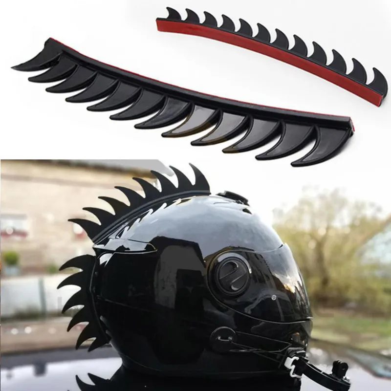 

Helmet Decoration Strip Motorcycle Refit Accessory Helmet Decoration Strip Personality Cockscomb Head Horn Full Helmet Universal