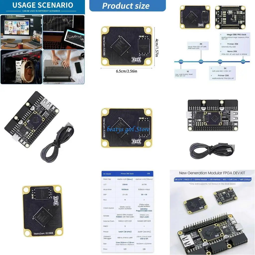 

C7AB Primer 25K GW5A-LV25MG121 Development Board 64Mbit SPI Flashing Single Board