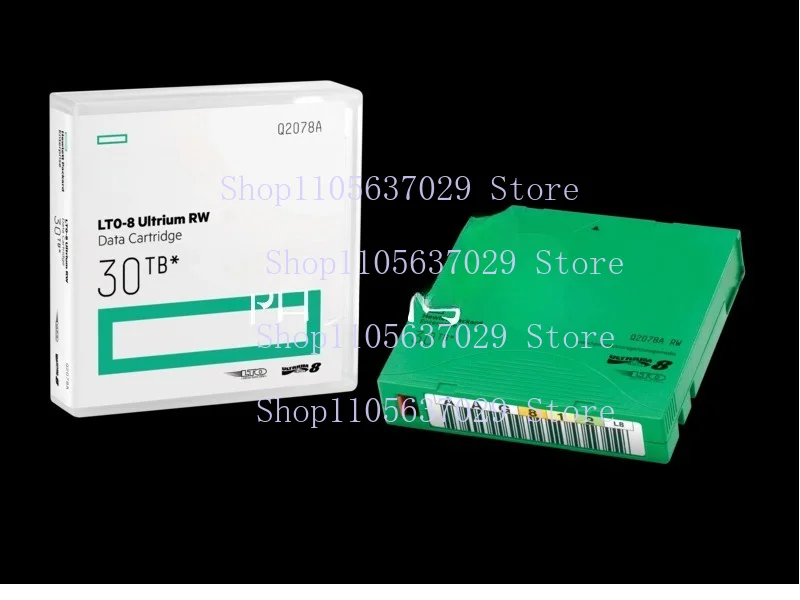 1pcs FOR HP HPE LTO-8 FOR Ultrium (Aixtron) 30TB Read-Write Magnetic Tape Q2078A 12TB - 30TB