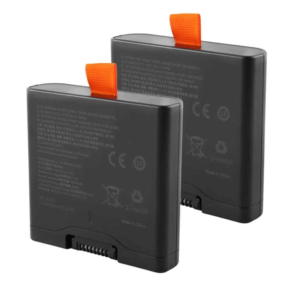 ETESBAY 2PCS FG4CELL2170X Replacement Battery For Bluetooth Speaker JBL Partybox Stage 320