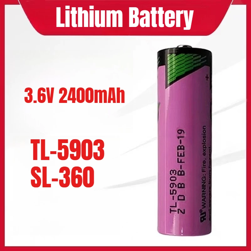 

3.6V 2400mAh for TADIRAN PLC Lithium Battery Type 5 TL-5903/SL-360