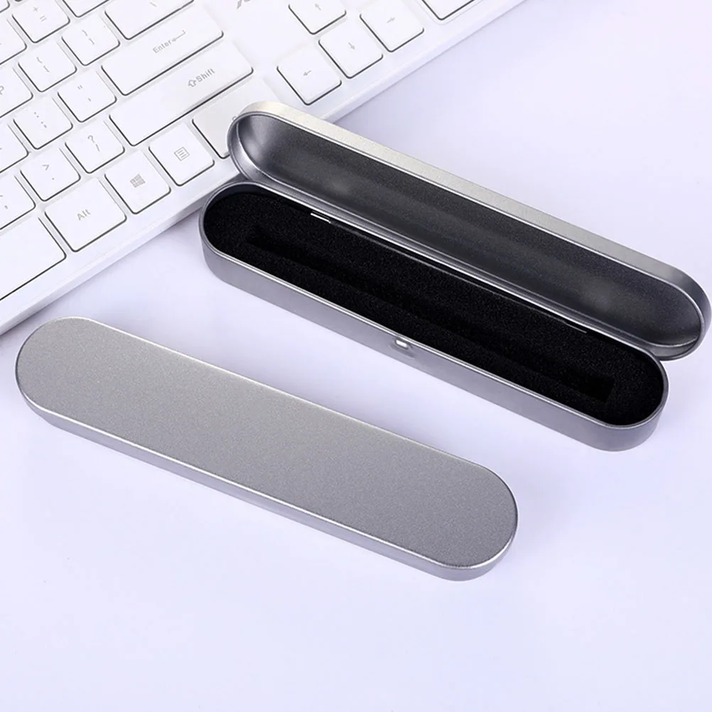 

6pcs Tin Pencil Case Multi-Function Metal Stationery Box School Pen Organizer Durable Student Supplies Storage for Pens Pencils