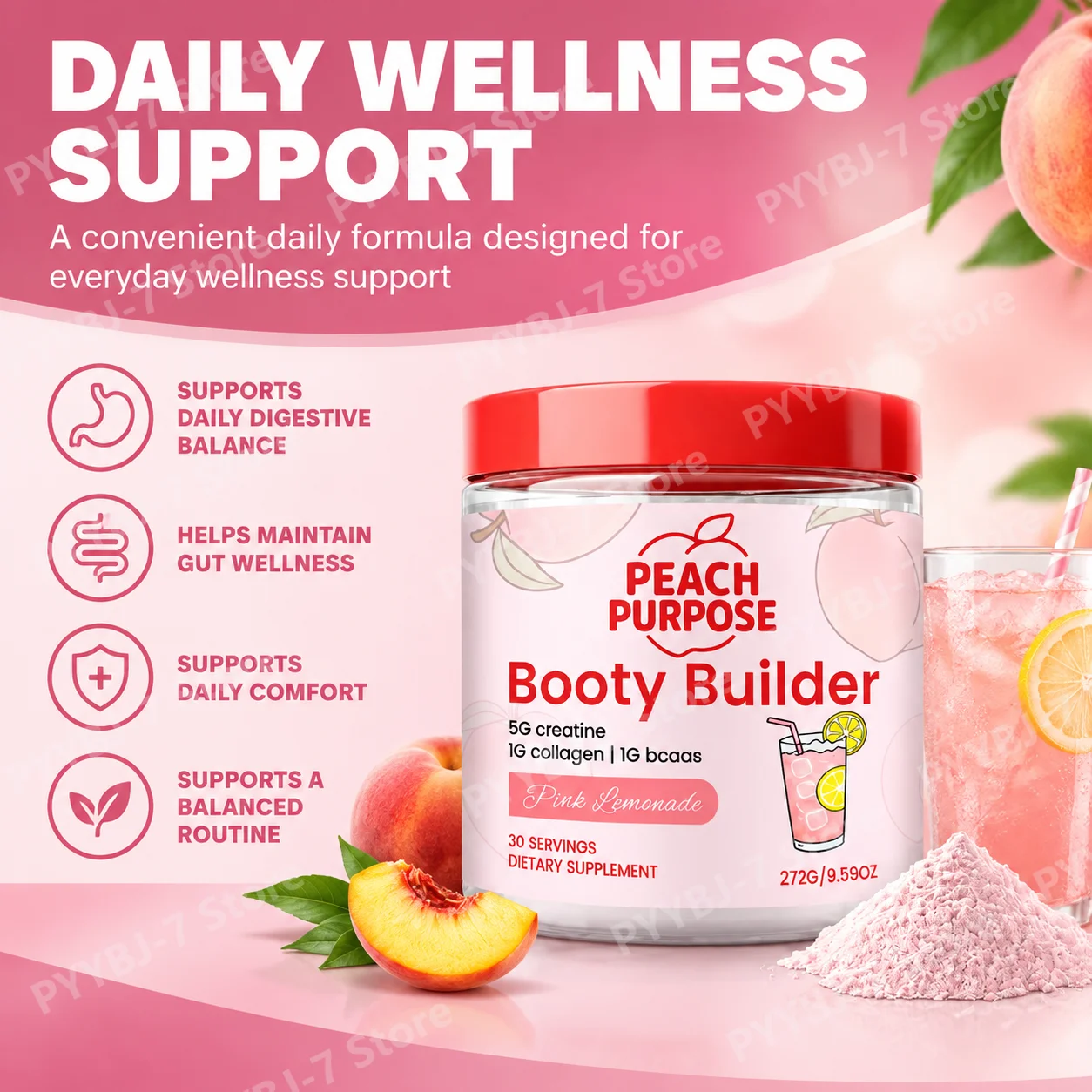 Women’s Collagen Protein Powde - Nutrition Fitness Supplements recension och pris