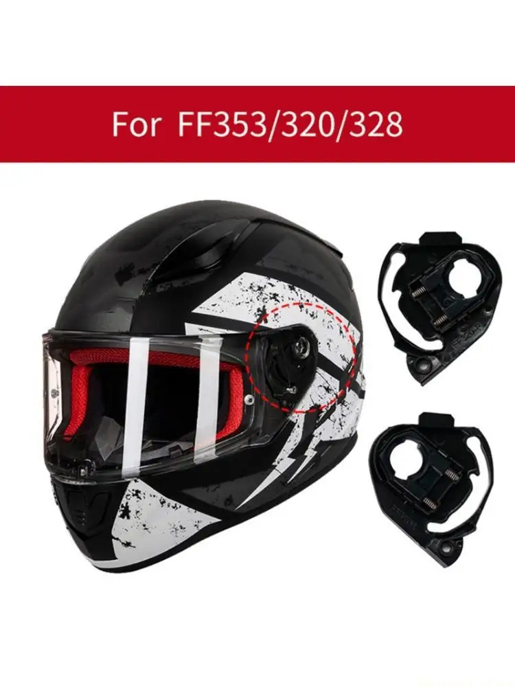 31BE Set of 2 ABS Plastic Helmet Mount Brackets for FF801 FF320 Various Models