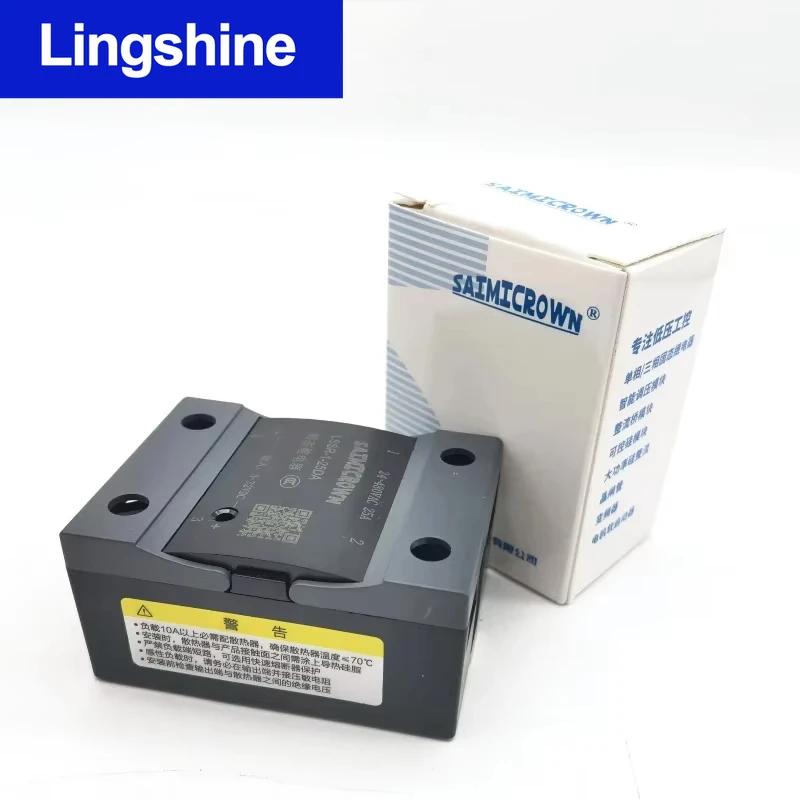 SSR Relais 12V DC AC 25DA 40DA 10A 60A 80A 100A DA Solid State Relaismodule voor PID temperatuurregeling