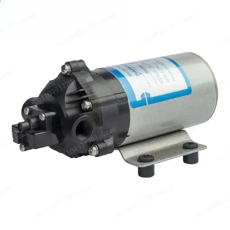 12V 24V 5L/min 60PSI 5m Micro High-pressure Diaphragm Pump Spray Pump Corrosion Resistant Self-priming Pump
