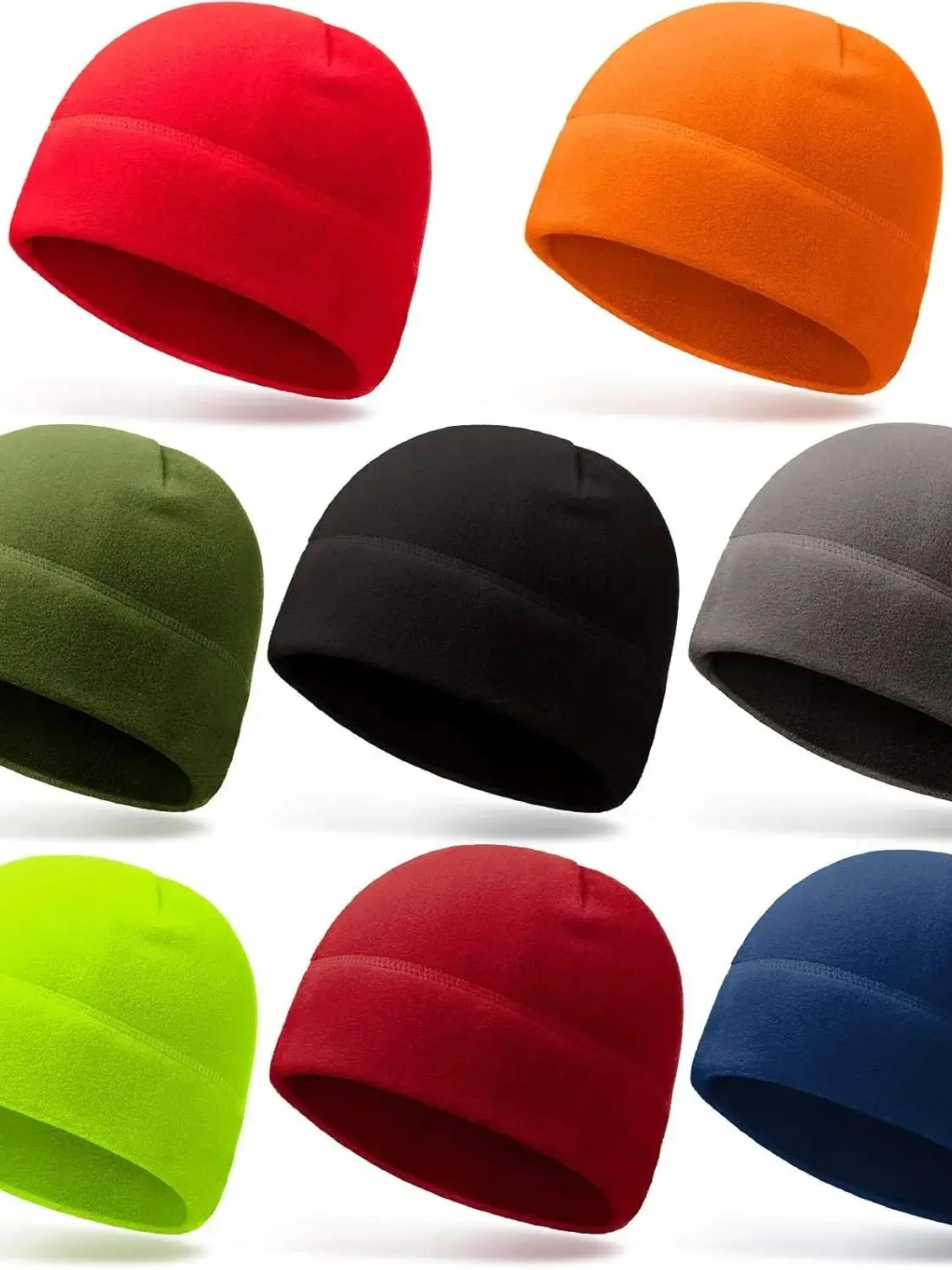 AliExpress 1 Piece Fleece Winter Skull Caps Men Warm Beanie Hat Windproof Unisex Watch Cap