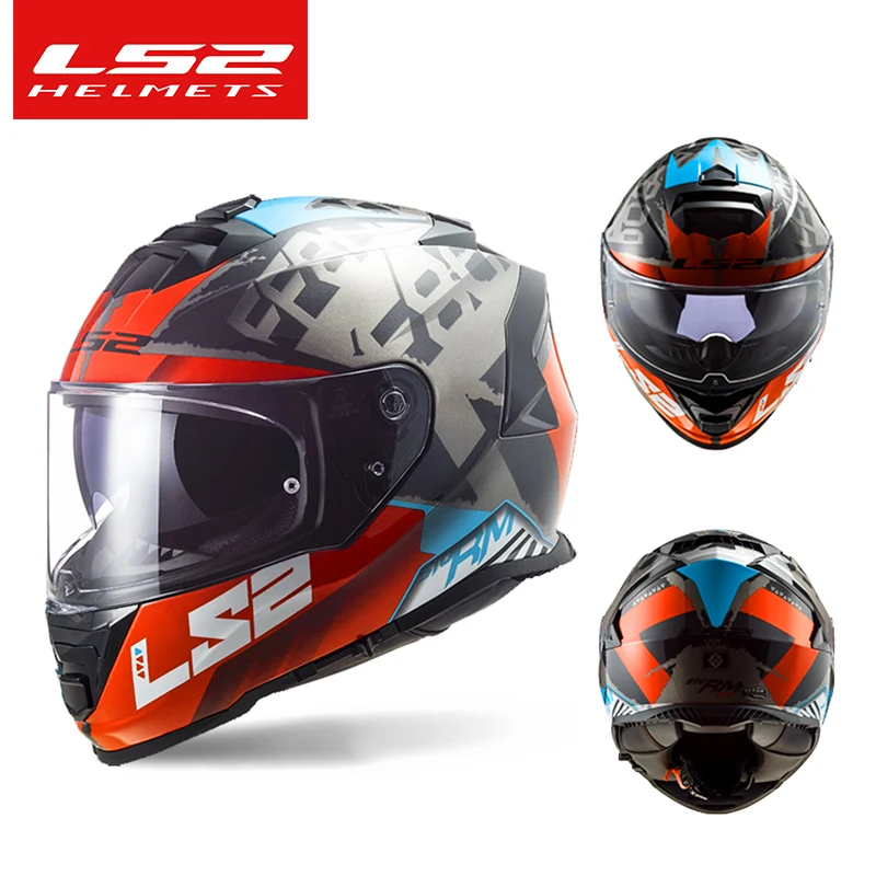 Original LS2 FF800 motorcycle helmet ls2 STORM full face Helmets kaciga casco moto capacete with fog-free system