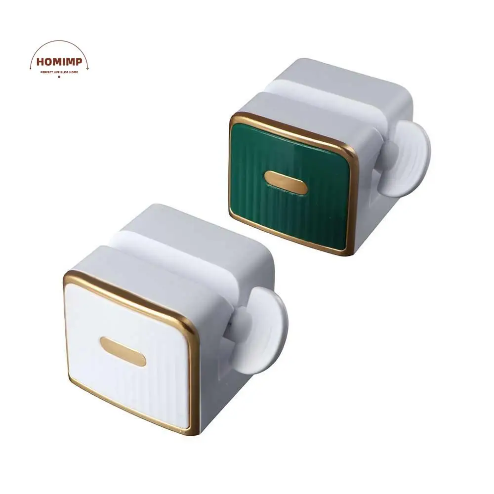 

Creative 1 pcs Water-proof Wall Mount Simple Manual Toothpaste Holder Bathroom Accessories Tube Squeezer Toothpaste Dispensers