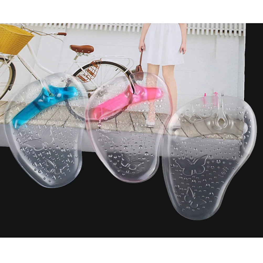 Clear Sandals for Women Forefoot Pad Comfortable Gel Slipper Pads Flip-flops Man