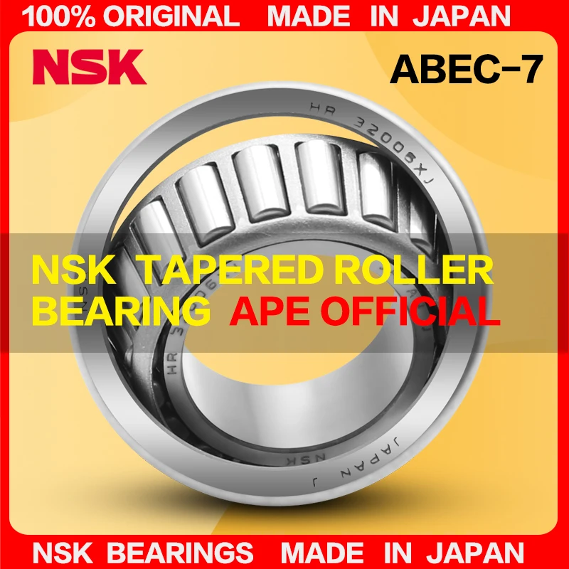 

1pcs Original Japan NSK bearing HR 32004 32005 32006 32007 32008 32009 32010 32011 32012 32013 32014 XJ tapered Roller Bearing