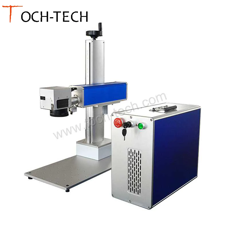

30W 50W 60W 100W JPT Metal Jewelry Metal Fiber Laser Marking Cutting Machine for Sale With Rotary Lightburn EZCAD Software