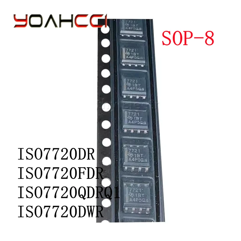 10PCS/Lot ISO7720DR 7720 、ISO7720FDR 7720F 、ISO7720QDRQ1 7720Q 、ISO7720DWR ISO7720 New Original Enhanced Digital Isolator