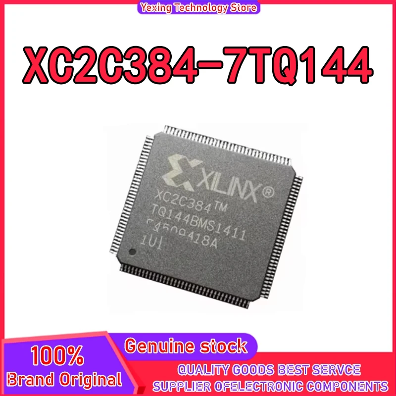 

Новые оригинальные микросхемы программируемого процессора XC2C384-7TQ144 XC2C384 QFP