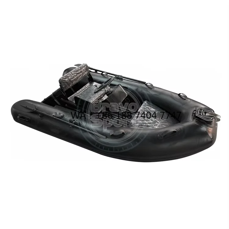 Hot Selling 10ft Rhib300 Orca/Hypalon/PVC Semi-Rigid Aluminum Open Fishing Boat for Lake