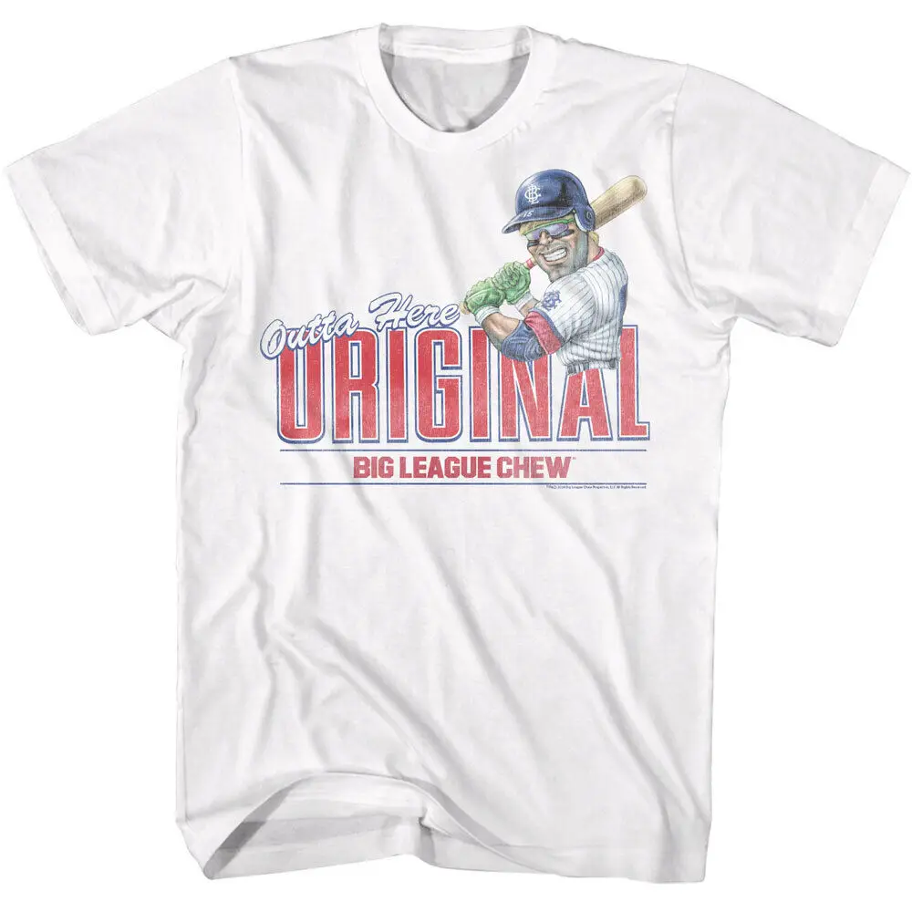 Big League Chew Original Bubble Gum Outta Here Batter Men's T Shirt