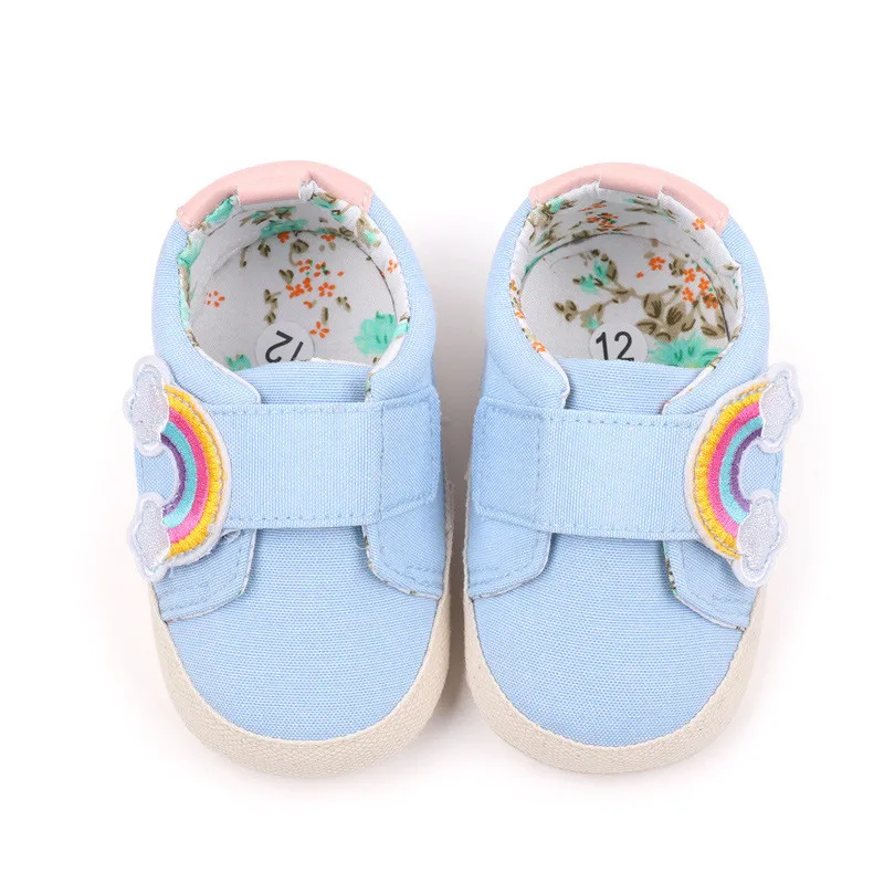 Fashion Spring Autumn Baby Girls Casual Shoes Sneakers Antislip Infant Cotton First Walkers Newborn Baby Shoes