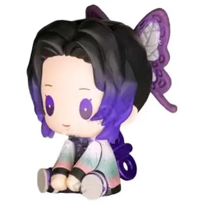 Genuine Action Figure The Second Round of Ghost Slayer Blade Sitting Posture Design Gacha Butterfly Ninja Ornament
