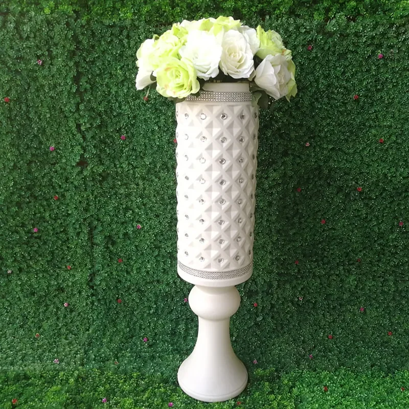 for Wedding Roman Column Road Guide Flower Column Plastic Vase Ornament Wedding Supplies Road European Vase Wholesale