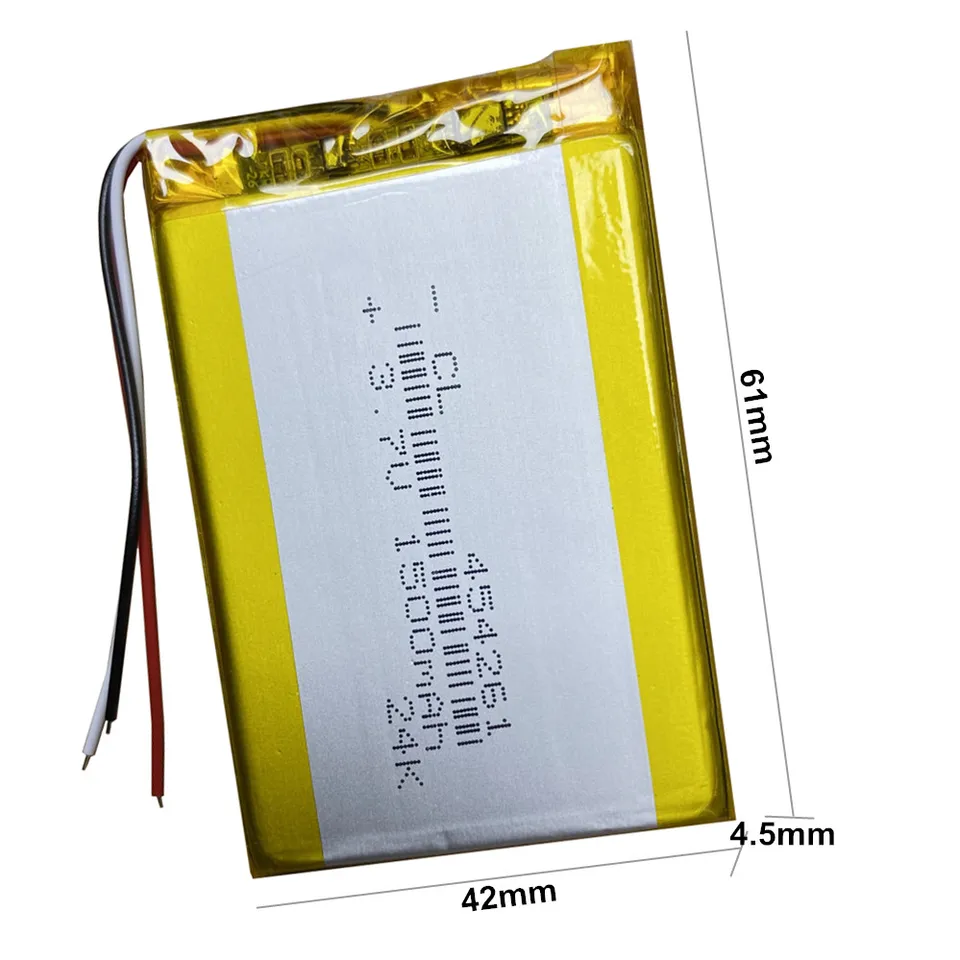 1-10 個 3.7V 1500mAh 454261 バッテリーソニー ウォークマン NW-A35
