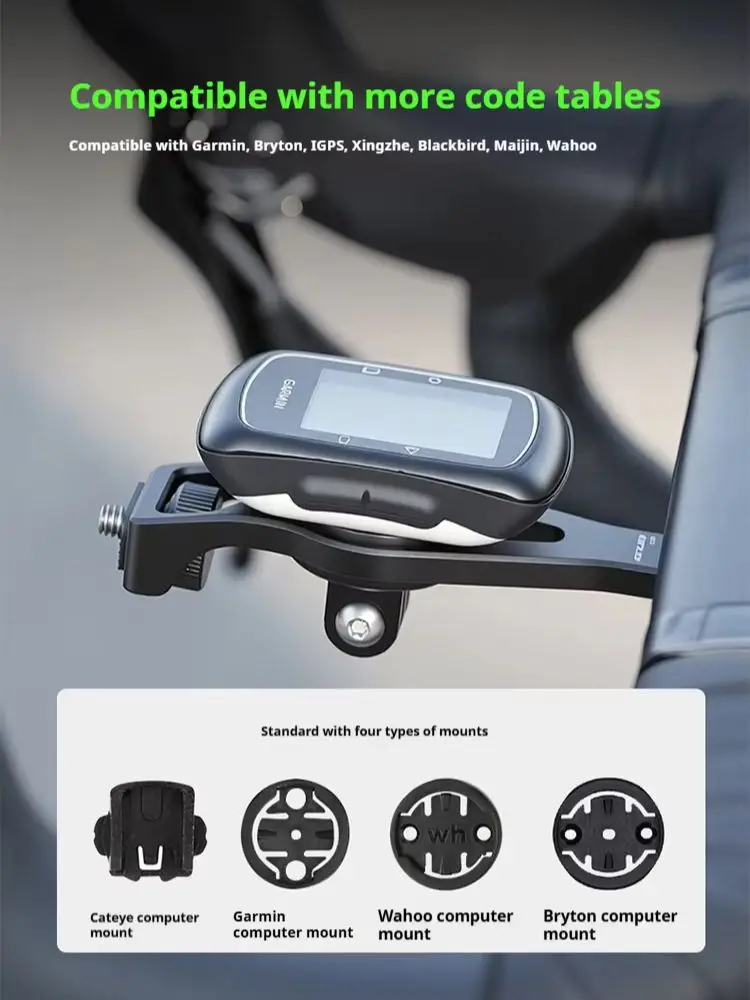 AliExpress GUB MTB Road Bicycle Light Holder Mount Aluminium Alloy Rotatable Bicycle GPS Mount Support 360 Camera for Mountain & Road Bikes