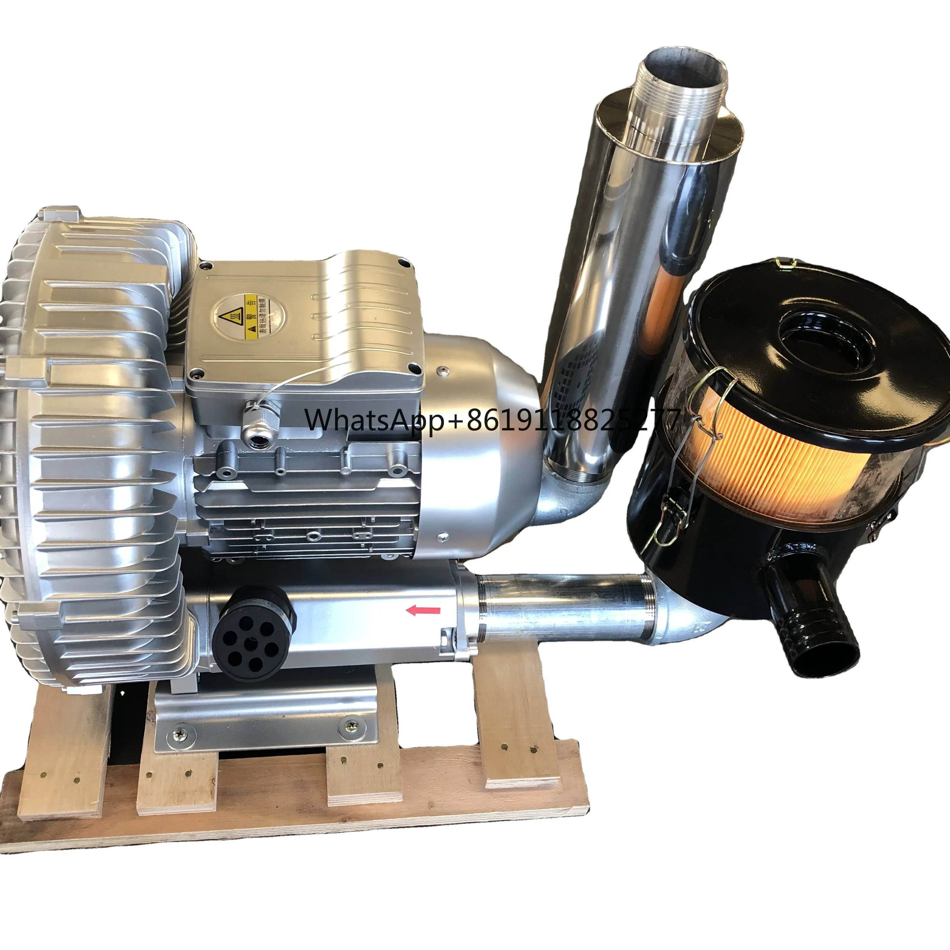 

3HP 2.2KW side channel blower single phase 220v high pressure ring blower vacuum pump wide usage