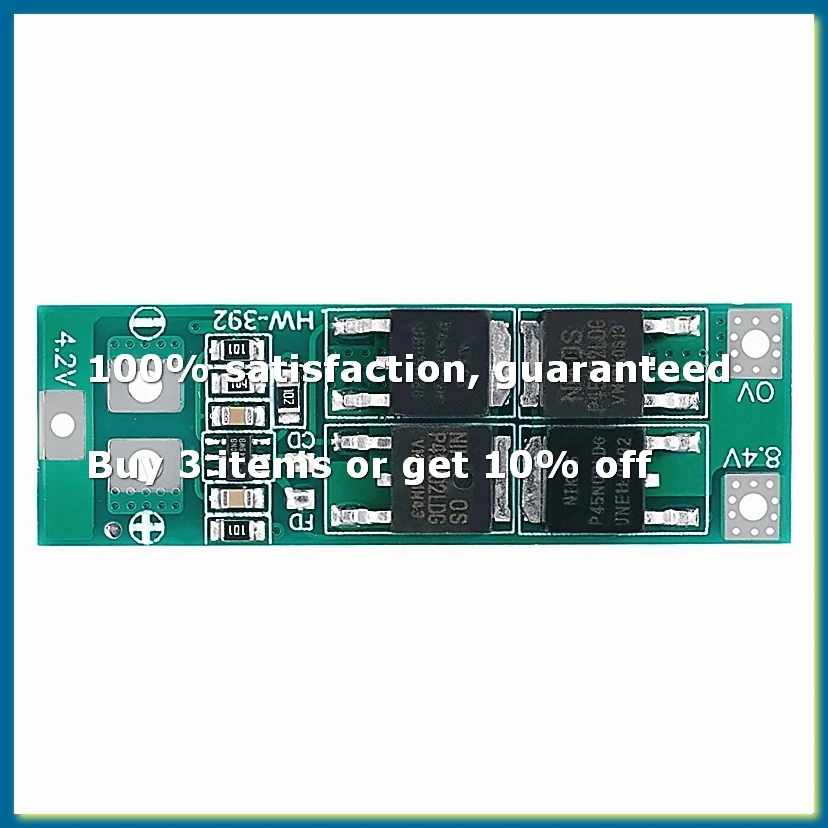 2S 20A 7.4V 8.4V 18650 Lithium Battery Protection Board/ Board Standard-DTD2