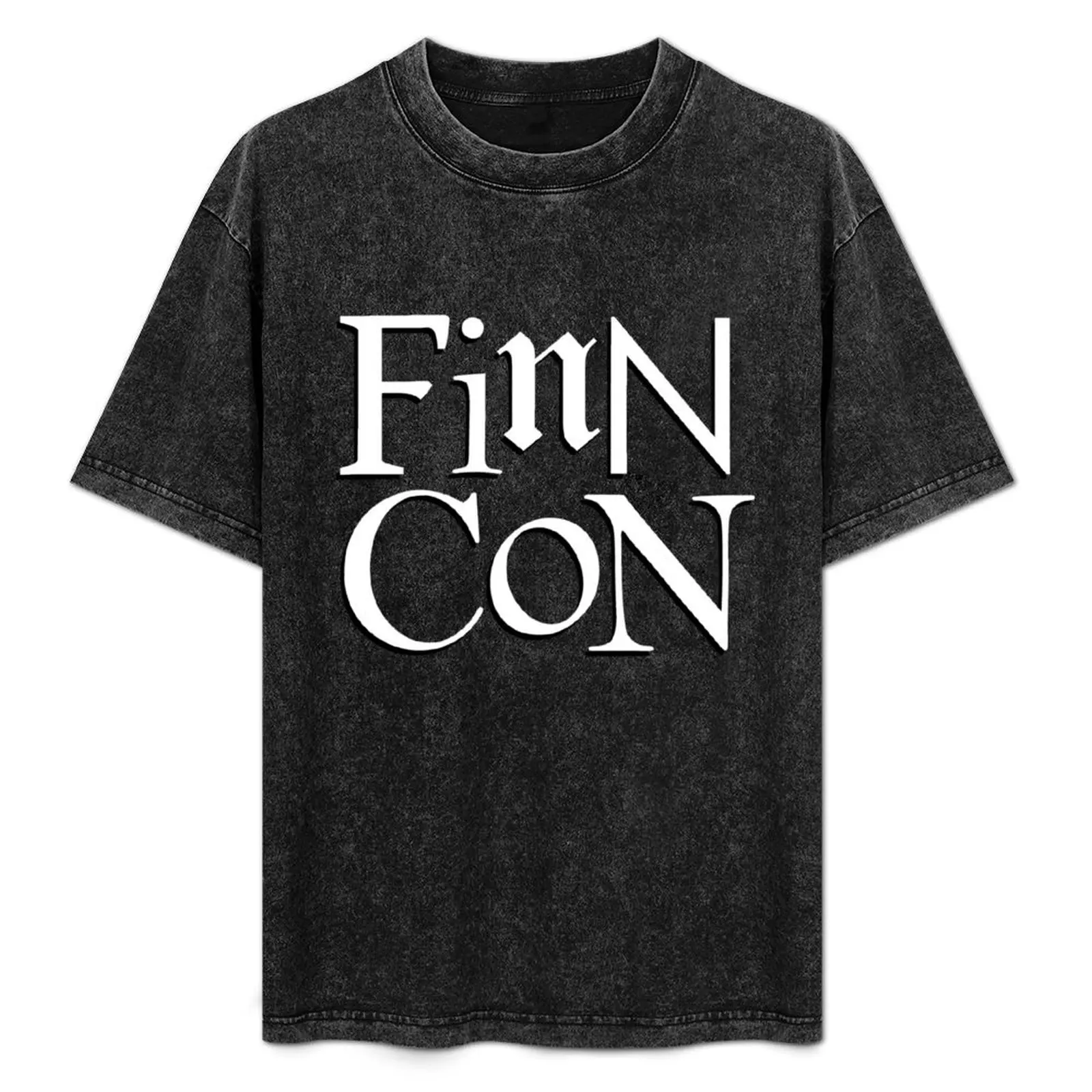 

Finncon Association logo T-Shirt blanks customs design your own Aesthetic clothing boys animal print shirts graphic tee men