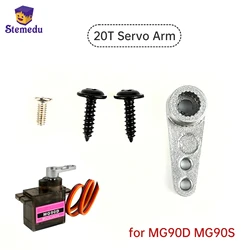 Ganzmetall-Servo 9g Servo 20t Metall-Servo arm Universal-Servo mg90s, mg90d Servo