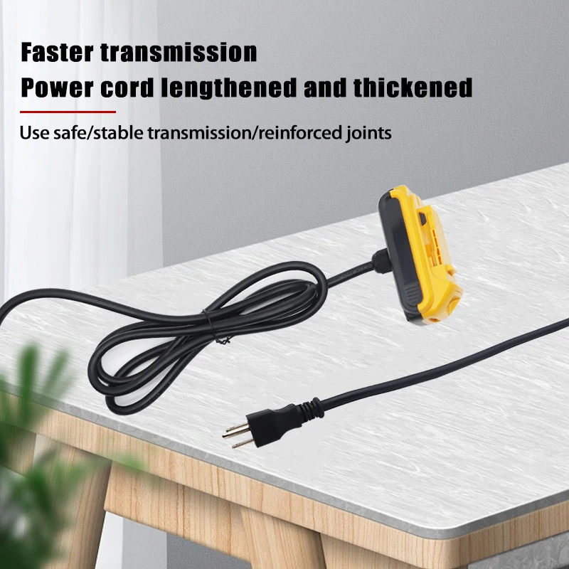 AC 220V DC 18V 20V Power Supply Converter Adapter For Dewalt For Milwaukee For Makita Lithium Battery Tool HongSong Lomvum ZhiPu