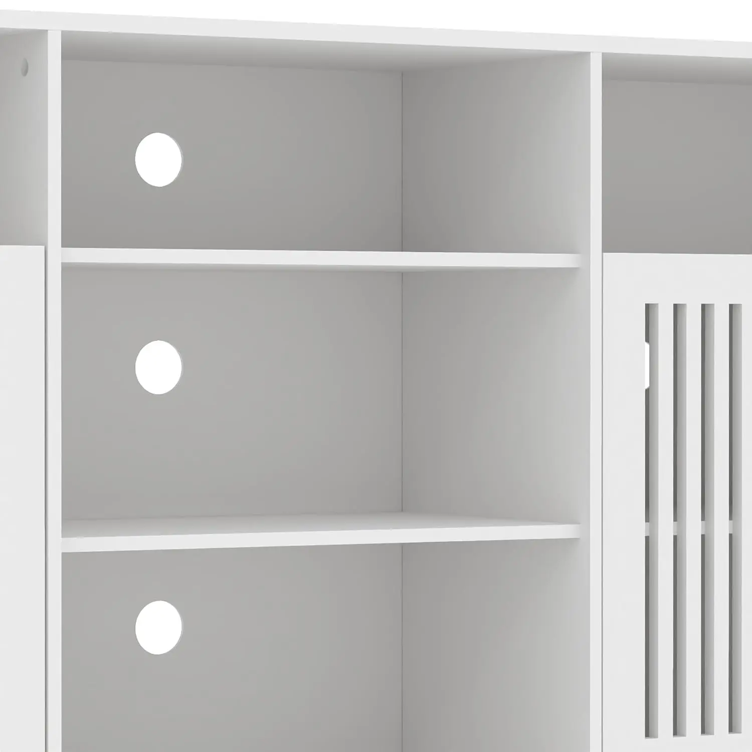 Farmhouse TV Stand Cabinet 4