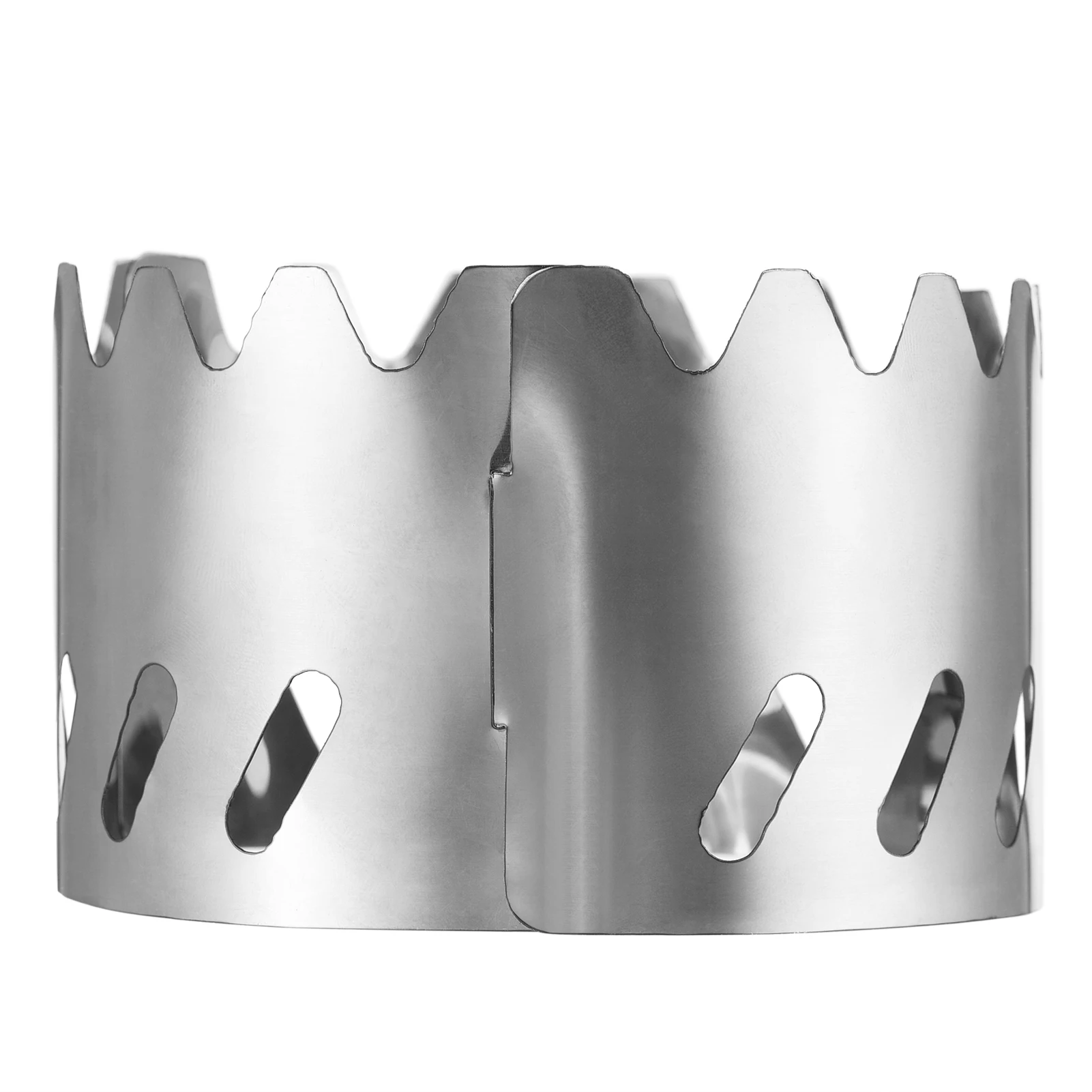 TOMSHOO Tragbarer Mini-Alkoholkocher aus Aluminiumlegierung mit Deckel, Outdoor, Camping, Wandern, Rucksackreisen, Kochherd, Alkoholkocher – Detail 12