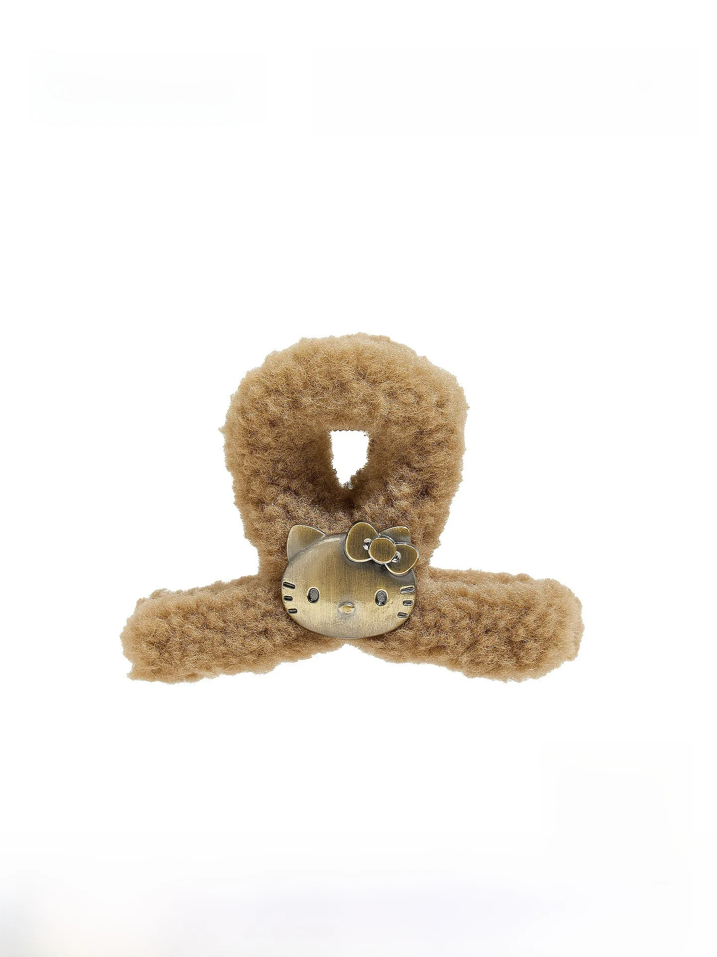 Presilha de Cabelo Lanro Hello Kitty Plu Feminina Pequena, Acessório de Cabelo Moderno para Uso Diário e Fixação Estilosa