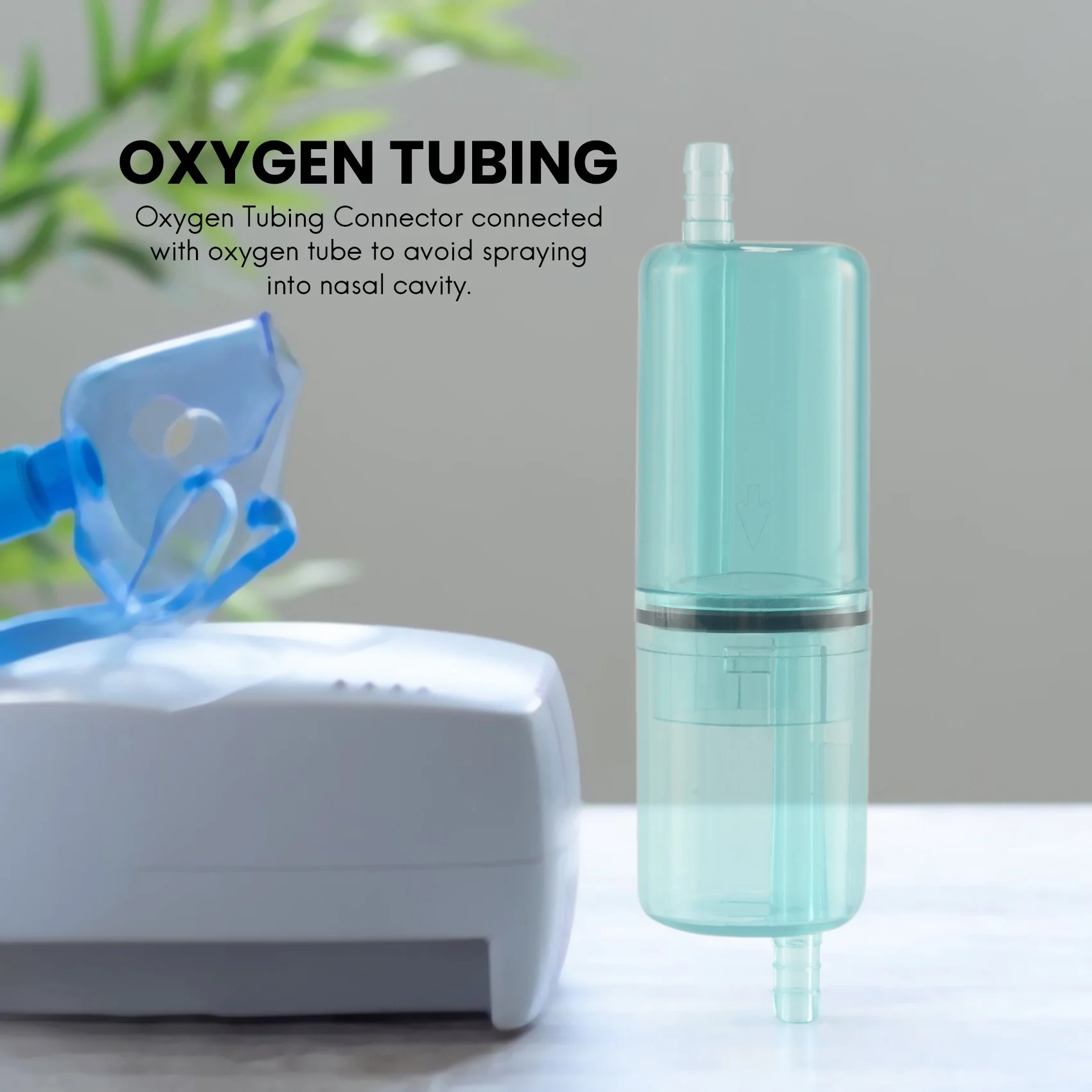 Connecteur de tube d'oxygène, tube de collecteur d'eau, générateur d'oxygène, accessoire pour soins sains, 2 pièces