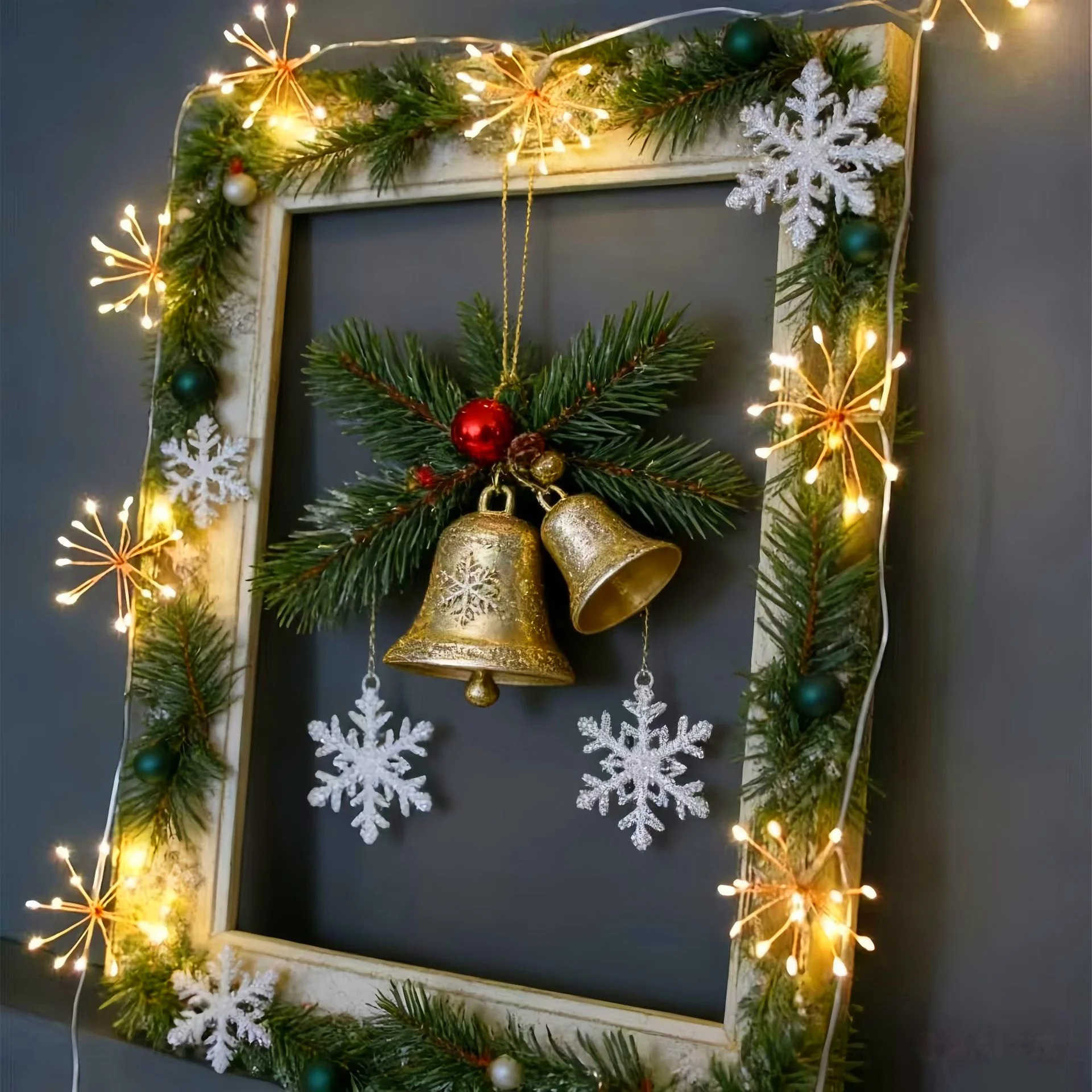 USB Firework Light String LED Garland Fairy Light Burst Star String Lights DIY Flower Decor Light for Christmas Wedding Party