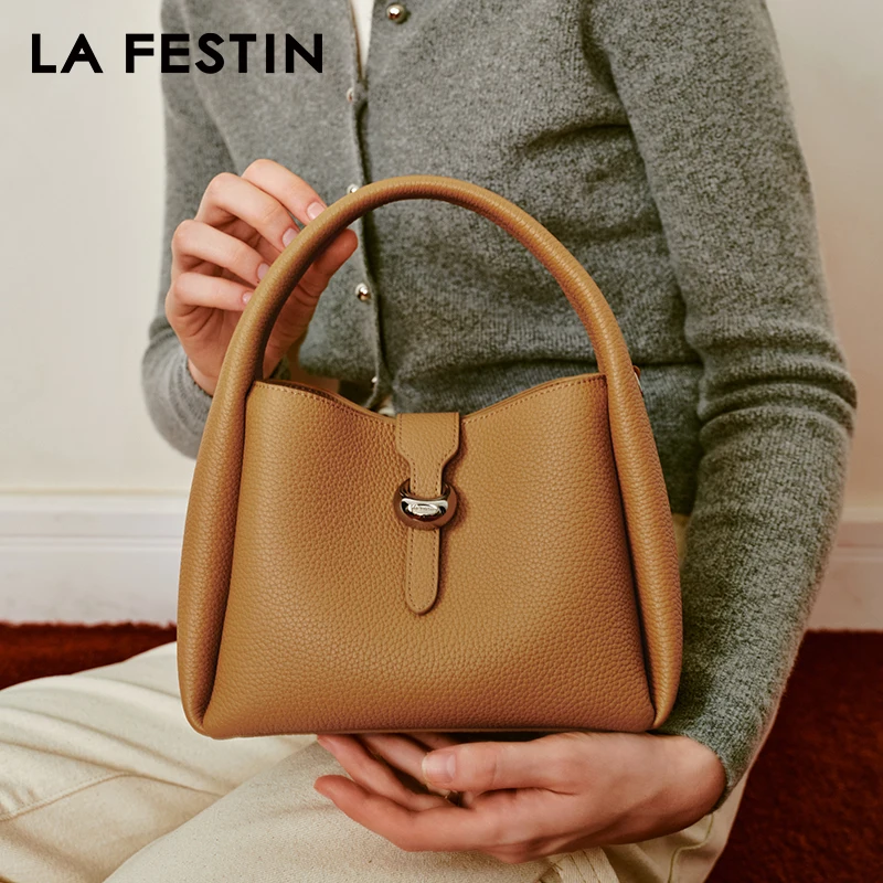 LA FESTIN 2024 New Bags for women Leather Bags Fashion Designer Handbag Ladies Shoulder Bag Crossbody Bag Female Bags