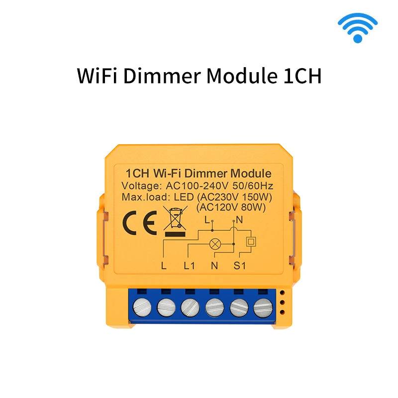 AVATTO WiFi/ZigBee 1/2 Gang Dimmer Lichtschakelaar Module, Smart Dimmer Switch Module APP Afstandsbediening Voor Tuya Alexa Google Home