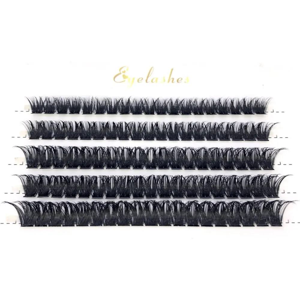 95/100Clusters Natural Eyelashes Thick 30D/40D/60D/80D Individual Eyelash Extension Lashes Bunches Professional Faux Eye Lashes image 5