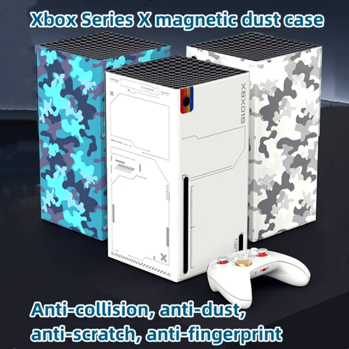 XBOXSeries X Cubierta protectora contra el polvo magnética XBOXSeries X consola de juegos Cubierta protectora contra el polvo