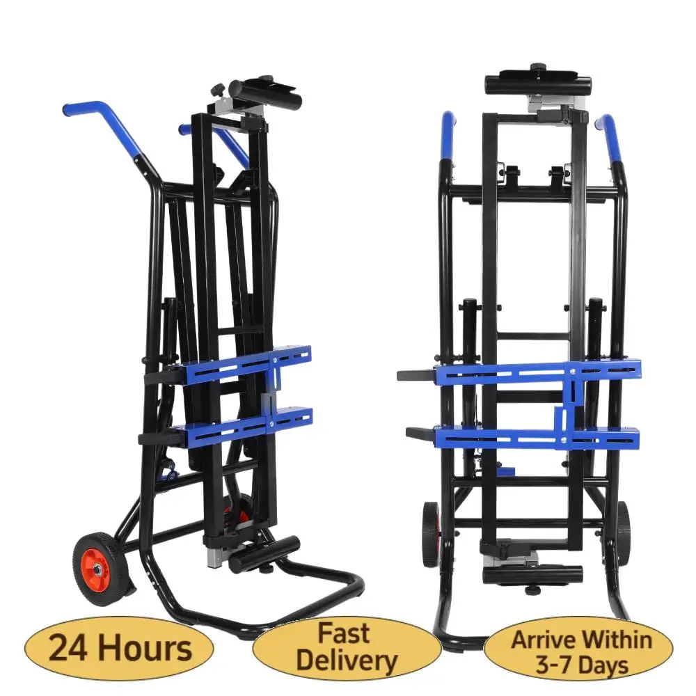 

Передвижная подставка для настольной пилы с грузоподъемностью 330 фунтов, регулируемая универсальная опора для большинства марок настольных пил