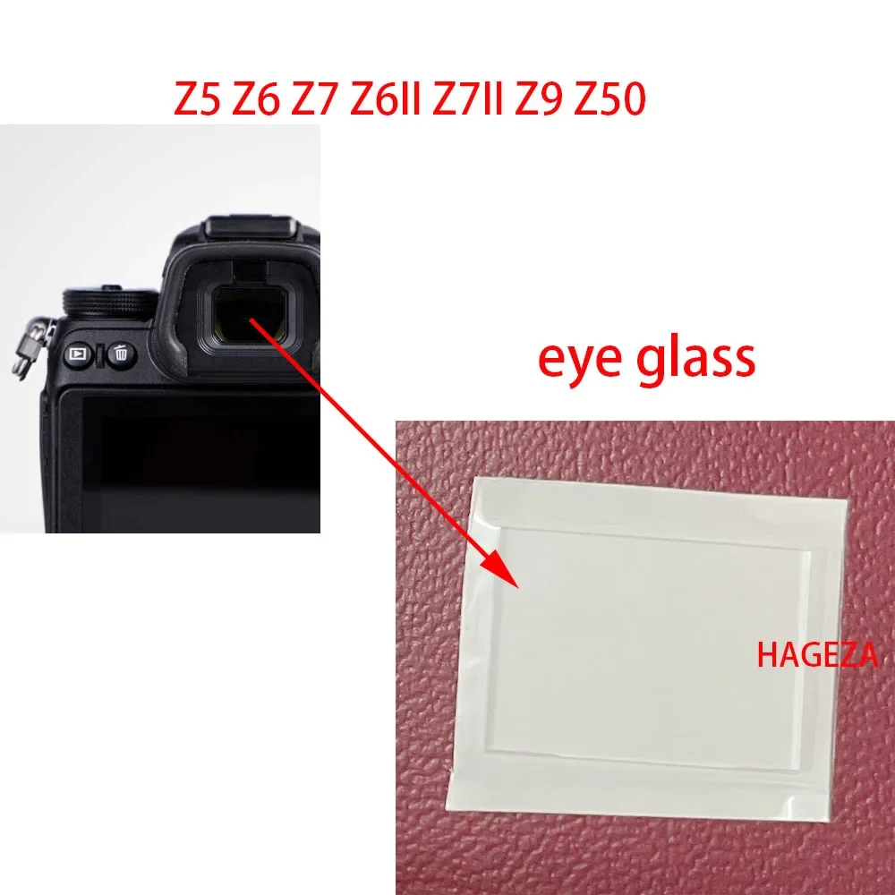 

For Nikon Z5 Z6 Z7 Z6II Z7II Z9 Z50 Camera Viewfinder Glass Eyepiece Glass Eye Mask Glass Brand New