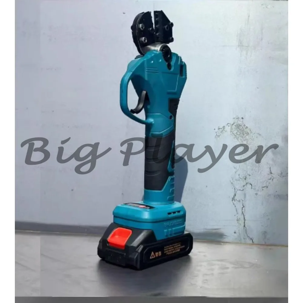 Portable Rechargeable Electric Crimping Tool - Mini Crimper for Pre Insulated Tubular Bare Terminals